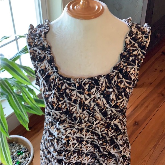 Axcess Print Dress w/ String Tieback Medium - Picture 2 of 7